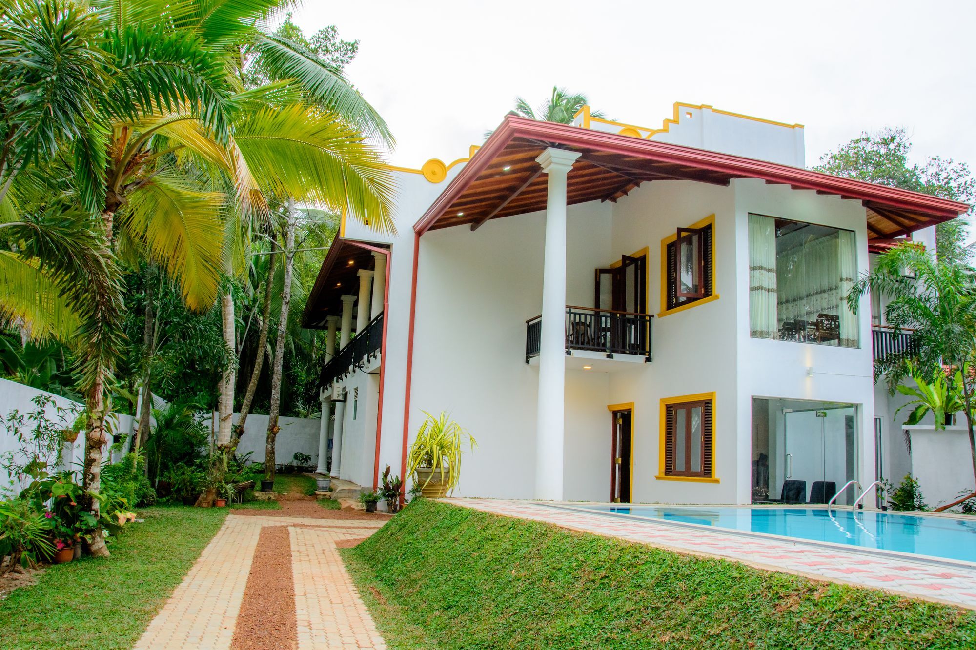 Villa White Хіккадува Екстер'єр фото